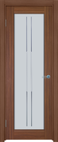 Дверне полотно TM «Relikt» ARTE TWINS C ECO FLEX горіх(скло-сатин білий)